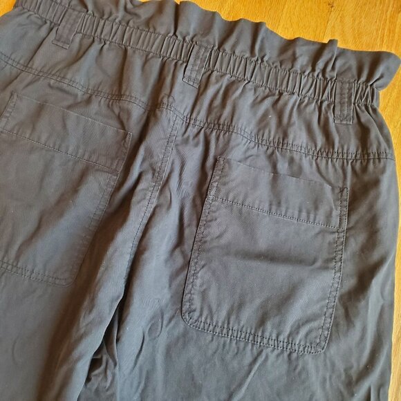 Silence & Noise UO Lennie Paper Bag Crop Pants M - Picture 6 of 6